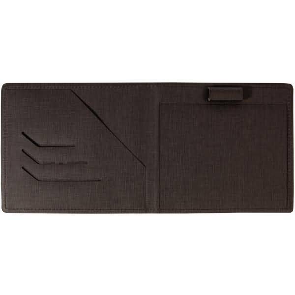 Einband für Formularbücher A6quer Kunststoff anthrazit