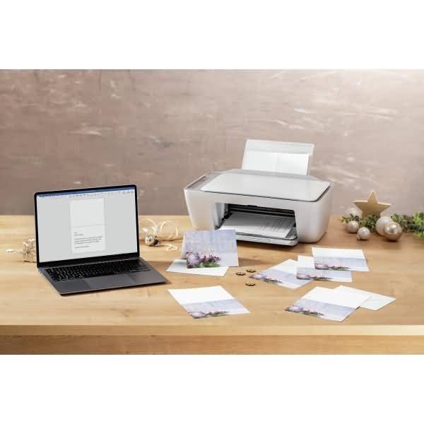 Weihnachtskarte A6 250g 25+25 Stück Charmful Christmas