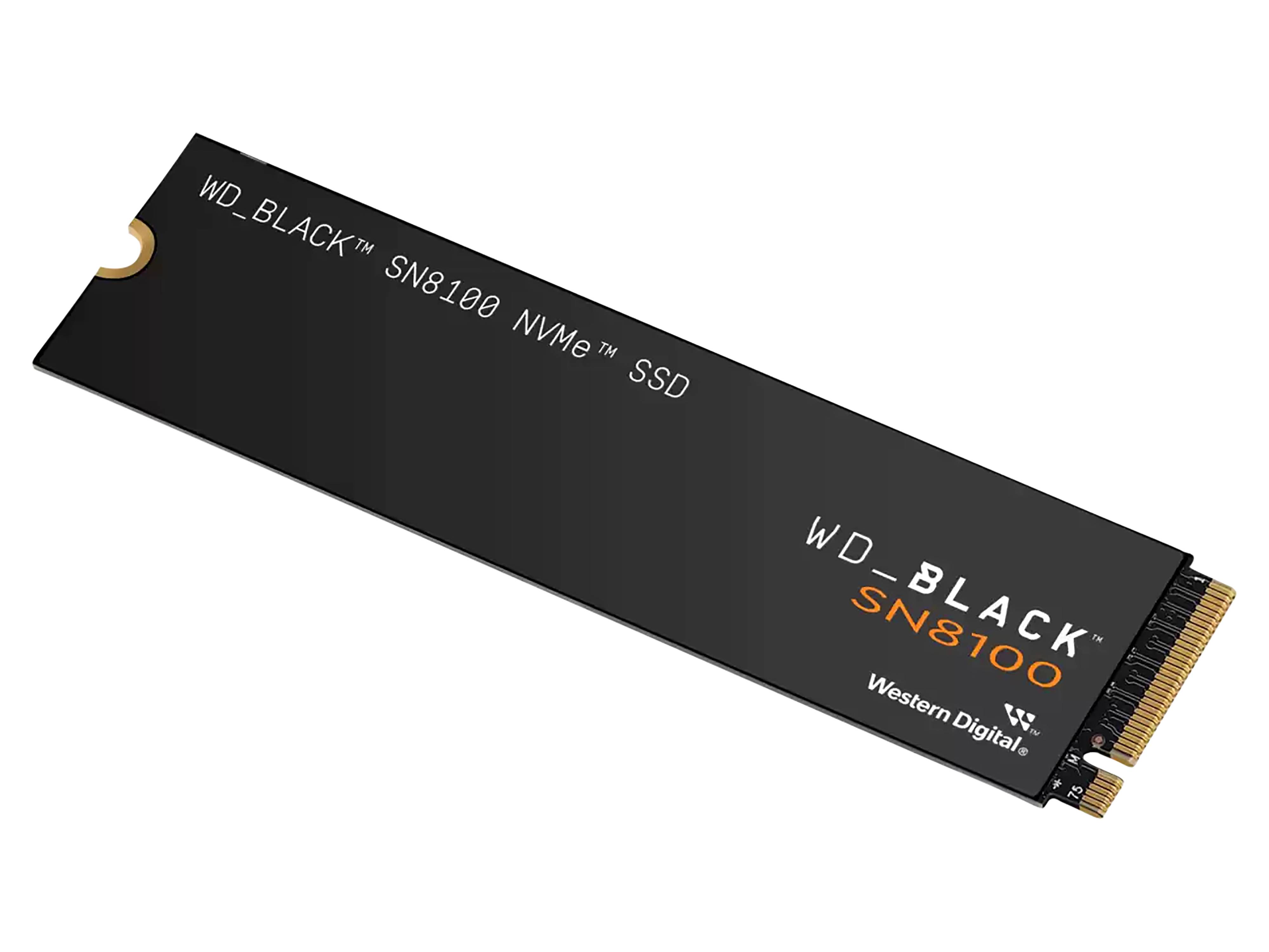 WD_BLACK SN8100 WDS100T1X0M-00CMT0 - SSD - verschlüsselt - 1 TB - intern - M.2 2280 - PCI Express 5.0 x4 (NVMe)