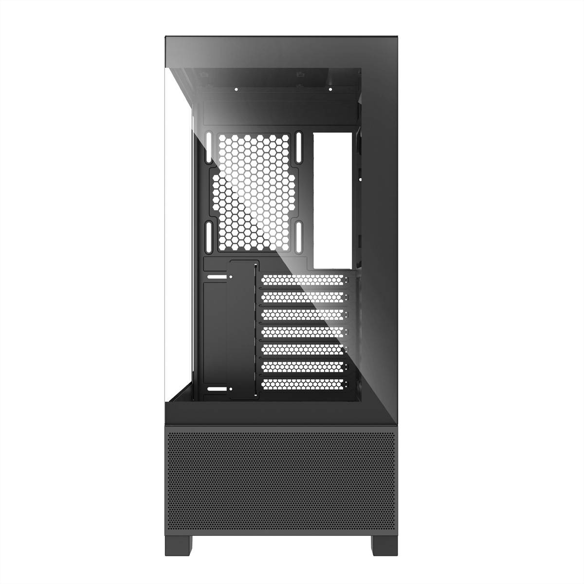 XILENCE Xilent Beam ATX PC-Gehäuse schwarz, X218.ARGB Gaming ATX PC Case