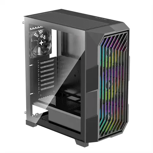 XILENCE Xilent Breeze II ATX PC Case black, X812.ARGB Gaming ATX PC Case schwarz XILENCE Xilent Breeze II ATX PC Case black, X812.ARGB Gaming ATX PC Case schwarz