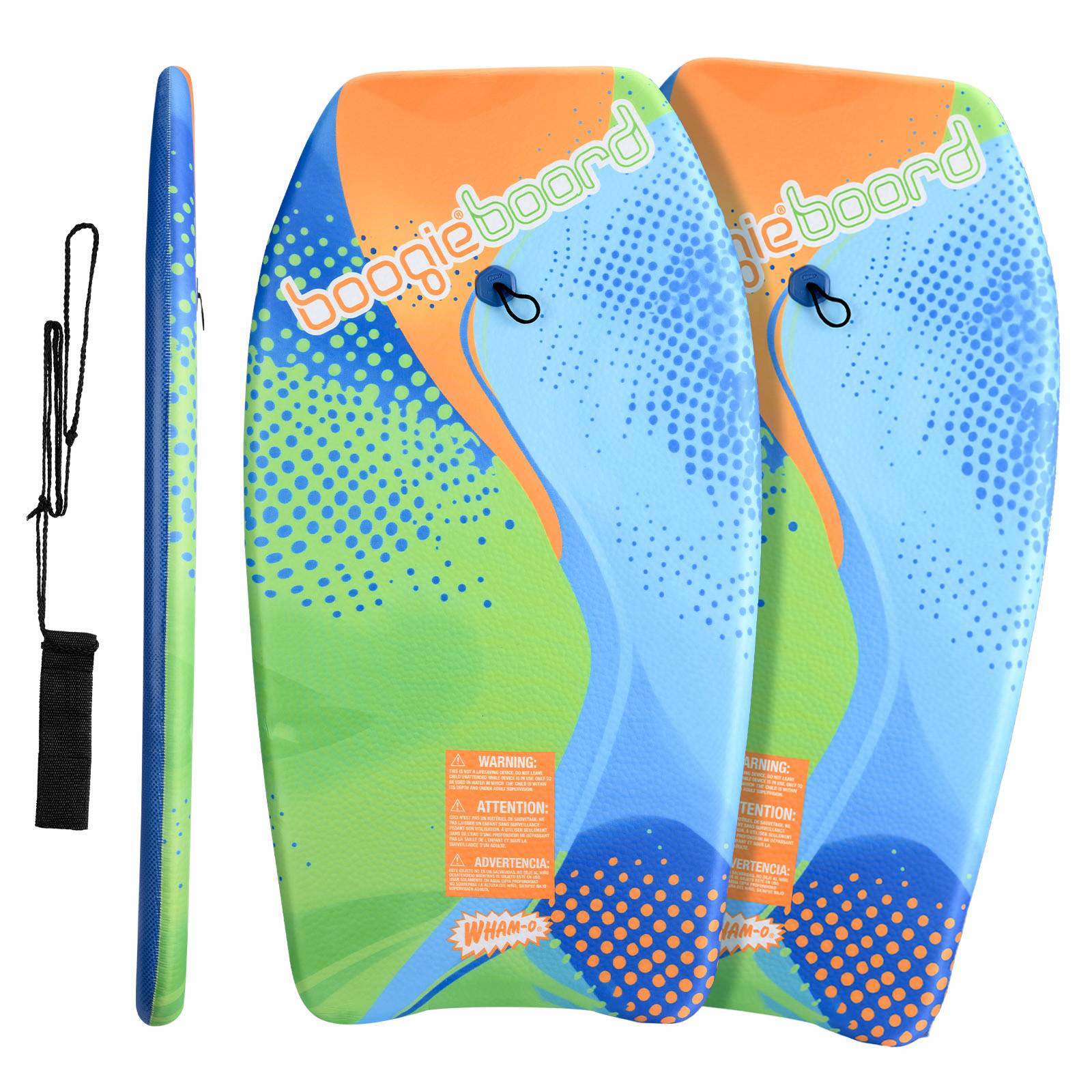 Wham-O 2er-Pack 83.8cm Boogie Board für Kinder 8+ – Curve