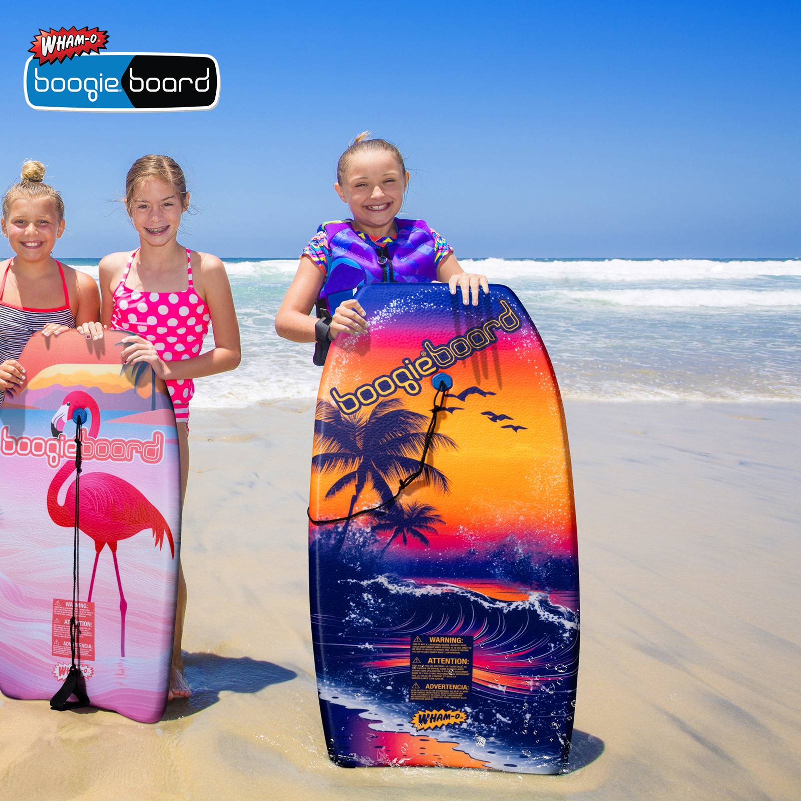 Wham-O 2er-Pack 93.98cm Boogie Board für Kinder 8+ – Beach