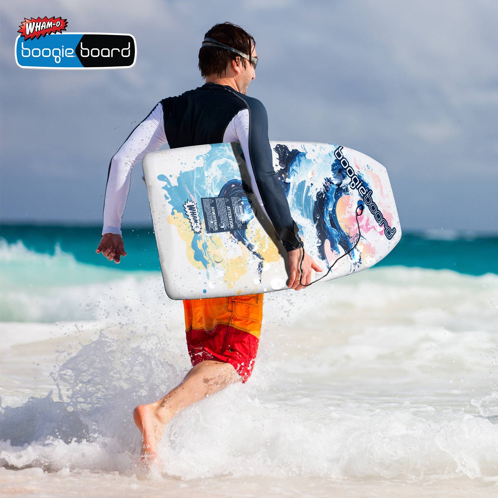 Wham-O 2er-Pack 93.98cm Boogie Board für Kinder 8+ – Wave