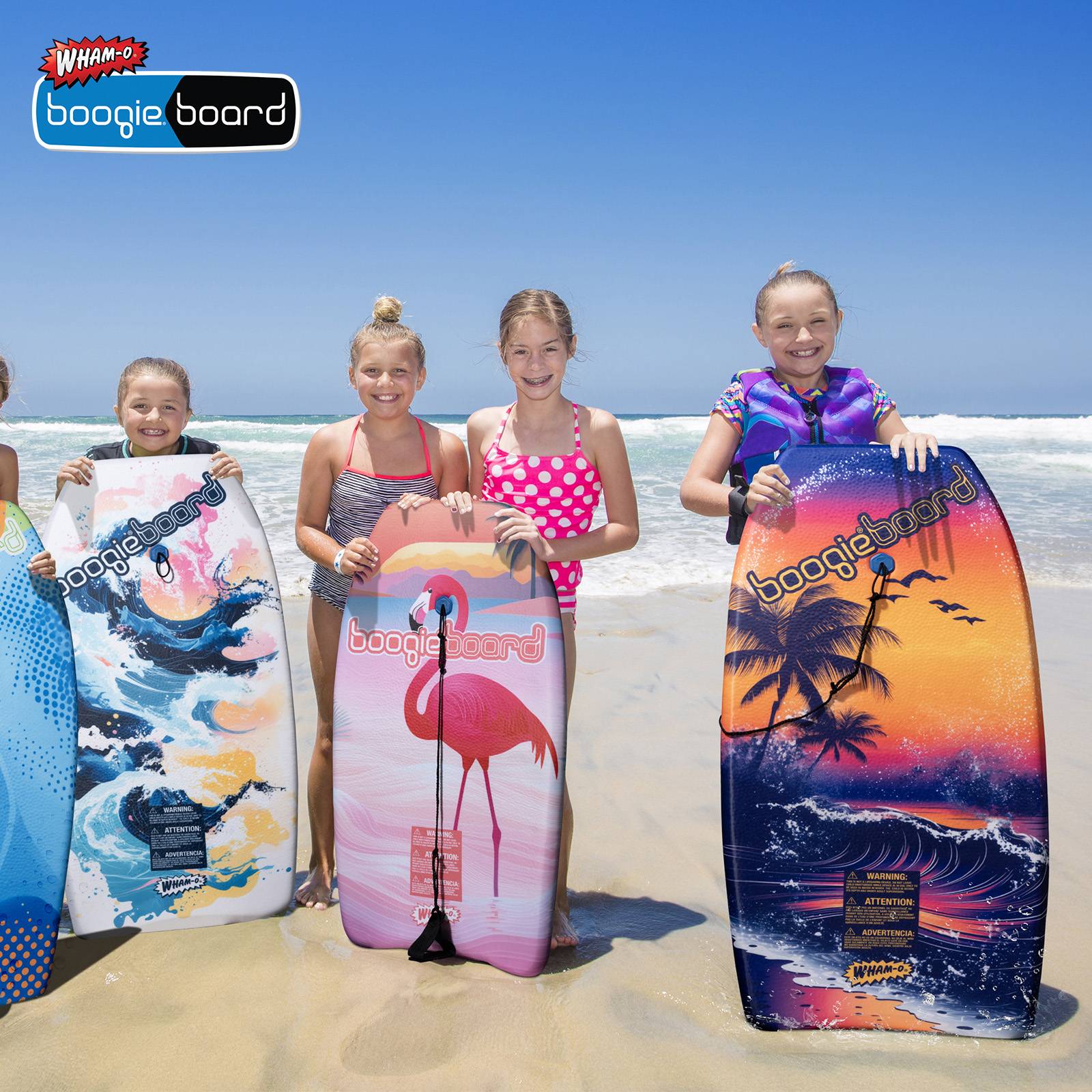 Wham-O 2er-Pack 93.98cm Boogie Board für Kinder 8+ – Beach/Wave