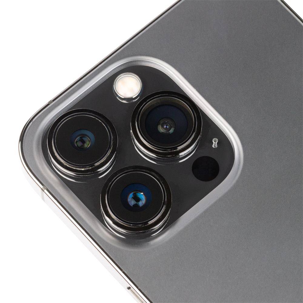 Apple iPhone 13 Pro Max (Refurbished) Smartphone (P/N: MLL63ZD/A, 128GB, Graphit, Face ID, 5G, 12 MP, Edelstahl)