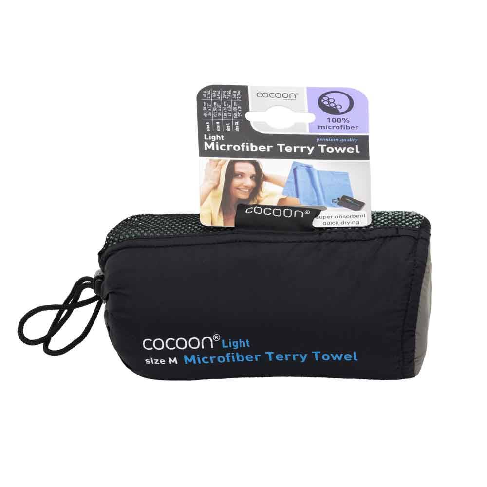 Cocoon Microfiber Terry Towel Light 90x50cm bamboo green