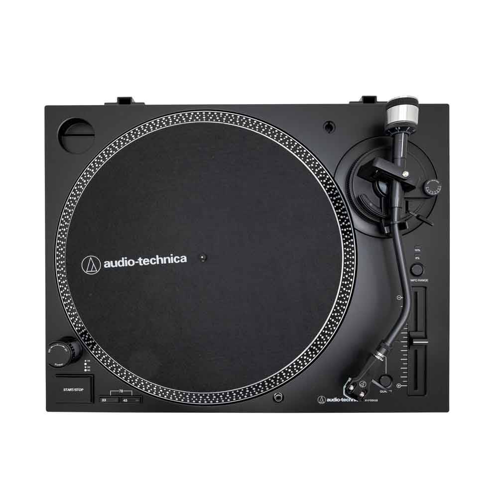 Audio-Technica AT-LP120X Direktangetriebener Plattenspieler, schwarz