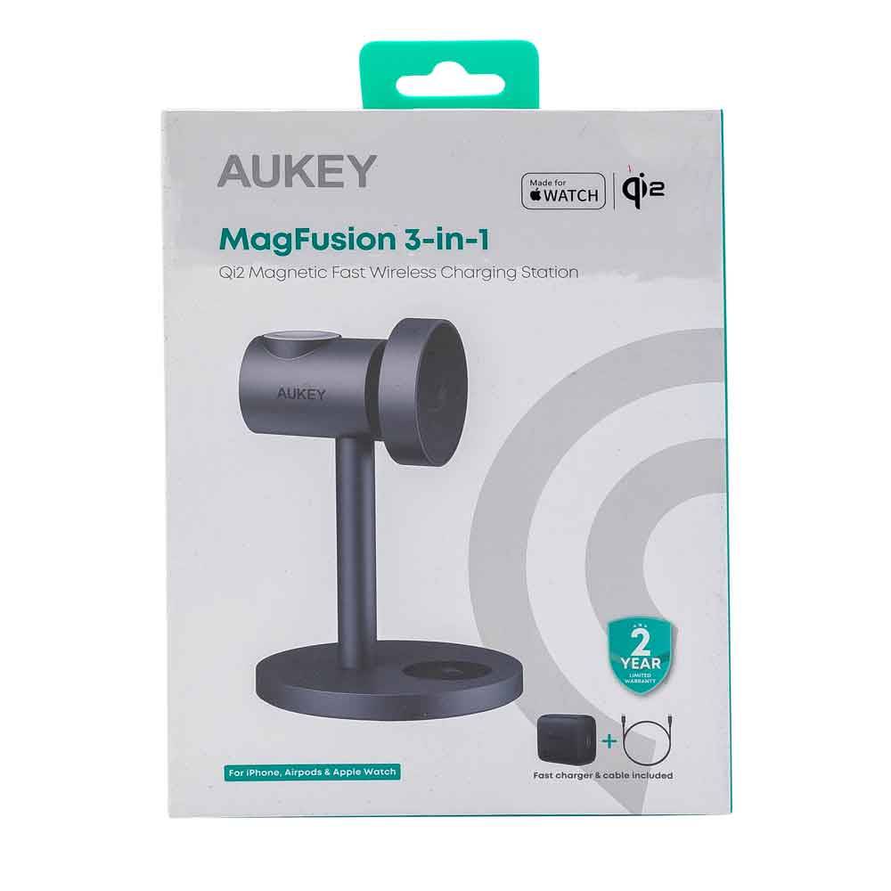 AUKEY LC-MC311 3-in-1 drahtloses Ladegerät /Halterung