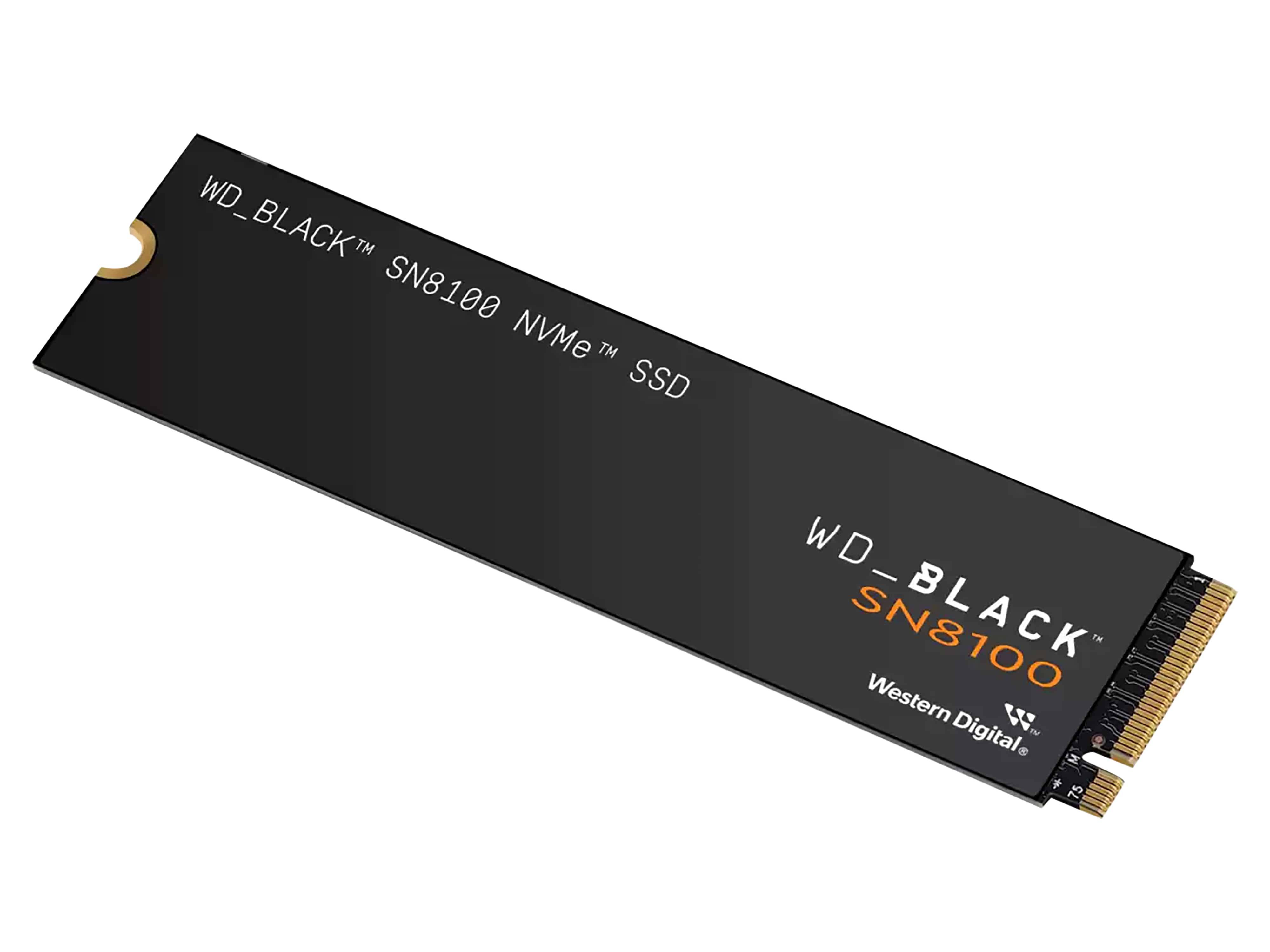 WD_BLACK SN8100 WDS200T1X0M-00CMT0 - SSD - verschlüsselt - 2 TB - intern - M.2 2280 - PCI Express 5.0 x4 (NVMe)