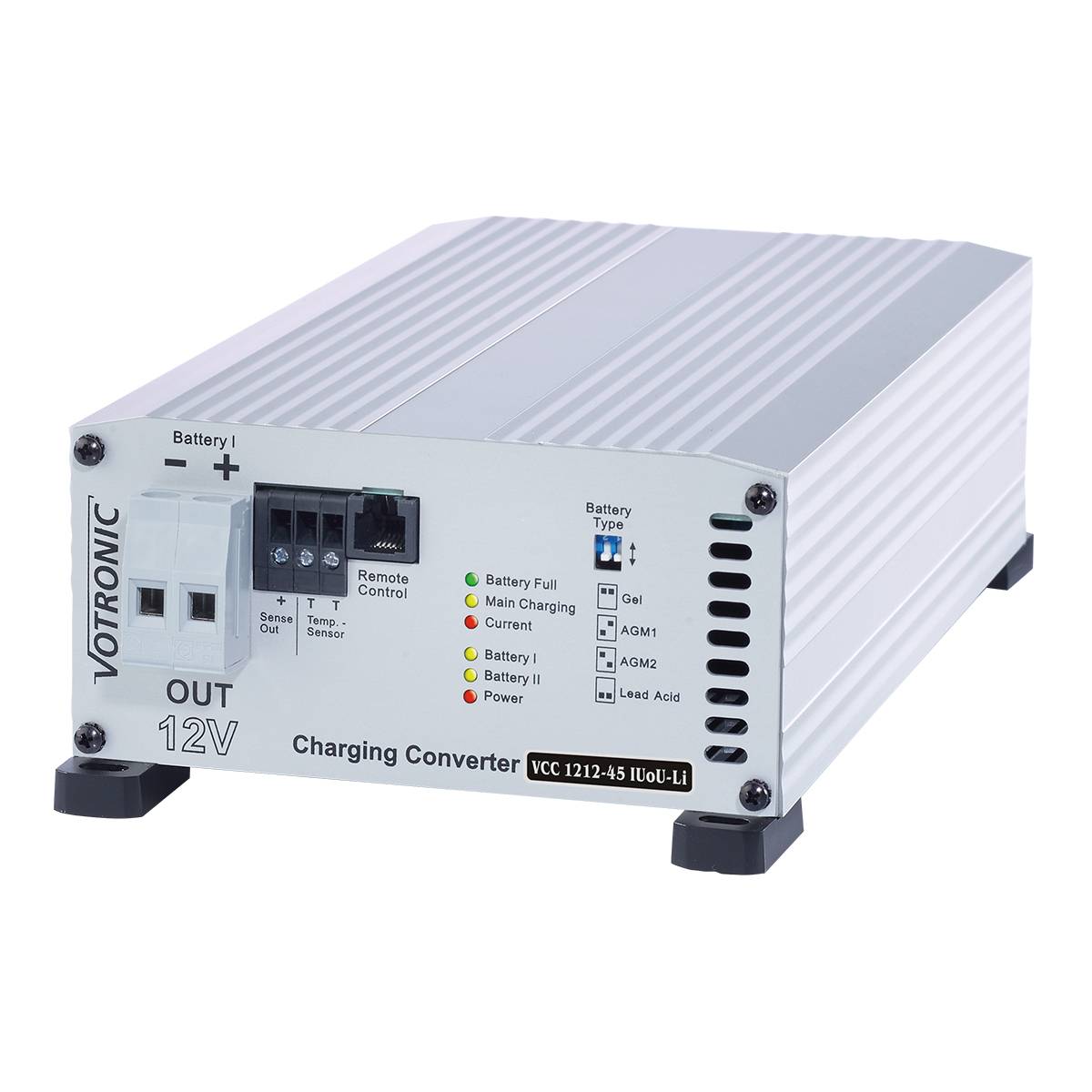 Votronic 3351 VCC 1212-45 12V zu 12V IUoU-Li Ladewandler