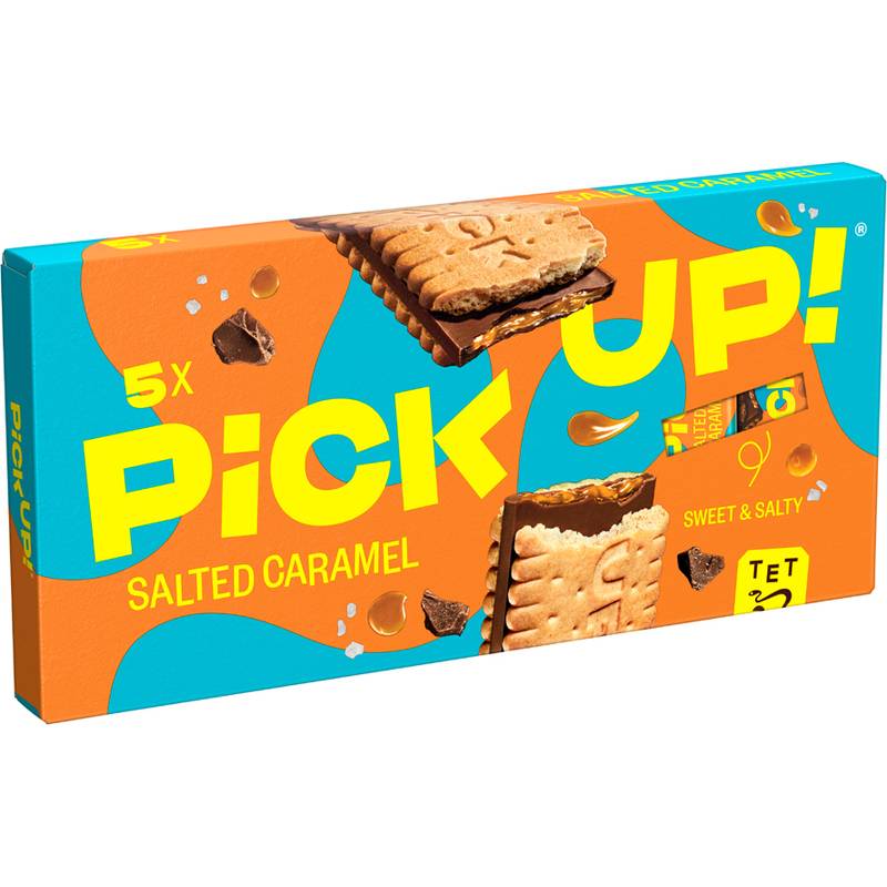 PiCK UP! Keksriegel "Salted Caramel", Multipack
