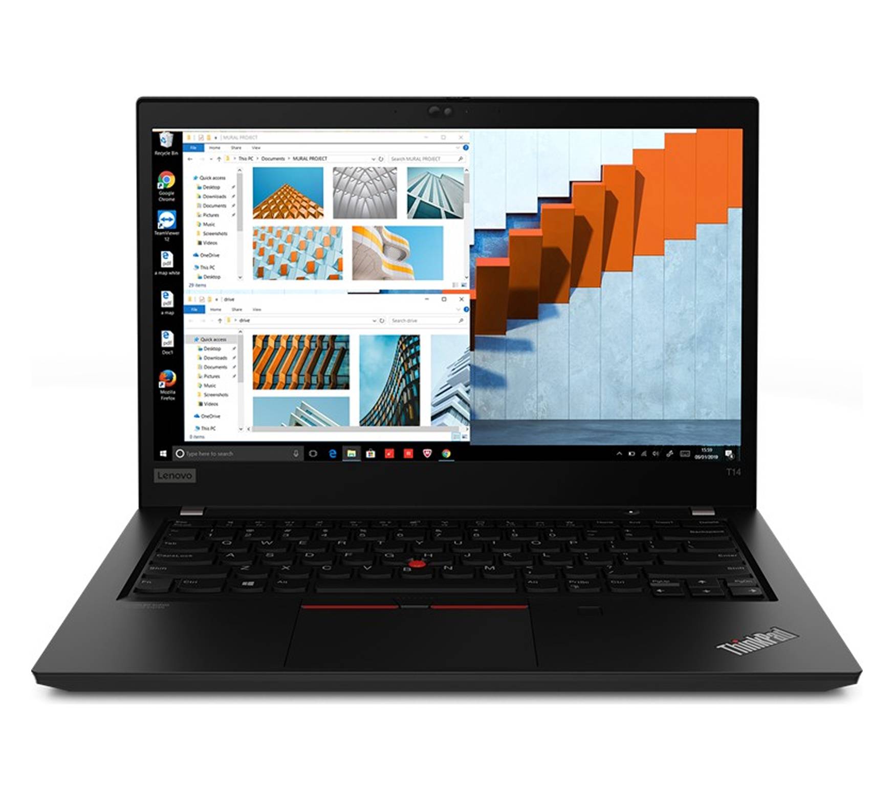 Lenovo ThinkPad T14 G1 i7-10510U 14" FHD 8 GB FP Webcam Win 11 Pro DE 8 GB 256 GB SSD