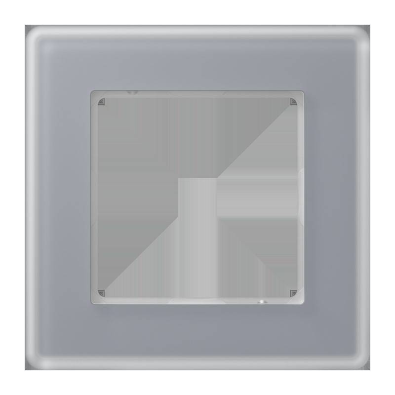 Jung Glasrahmen 1fach AV 581 GLM KG