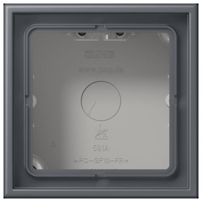 Jung Aufputz-Kappe 1fach LC 581 A 202