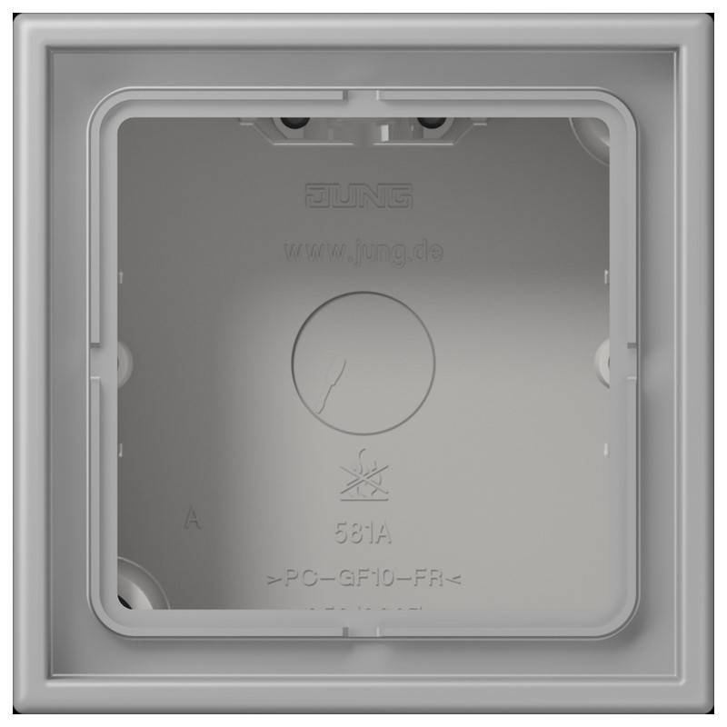 Jung Aufputz-Kappe 1fach LC 581 A 204