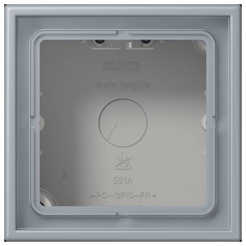 Jung Aufputz-Kappe 1fach LC 581 A 257