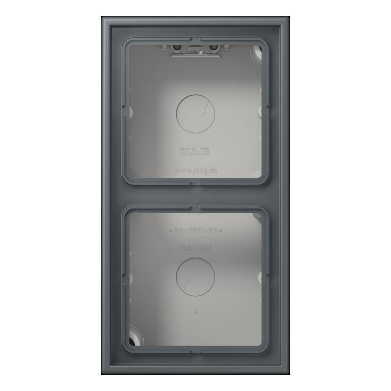 Jung Aufputz-Kappe 2fach LC 582 A 202