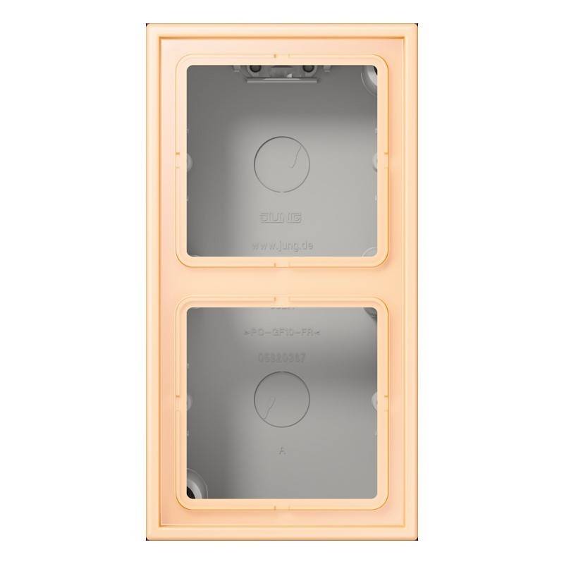 Jung Aufputz-Kappe 2fach LC 582 A 223