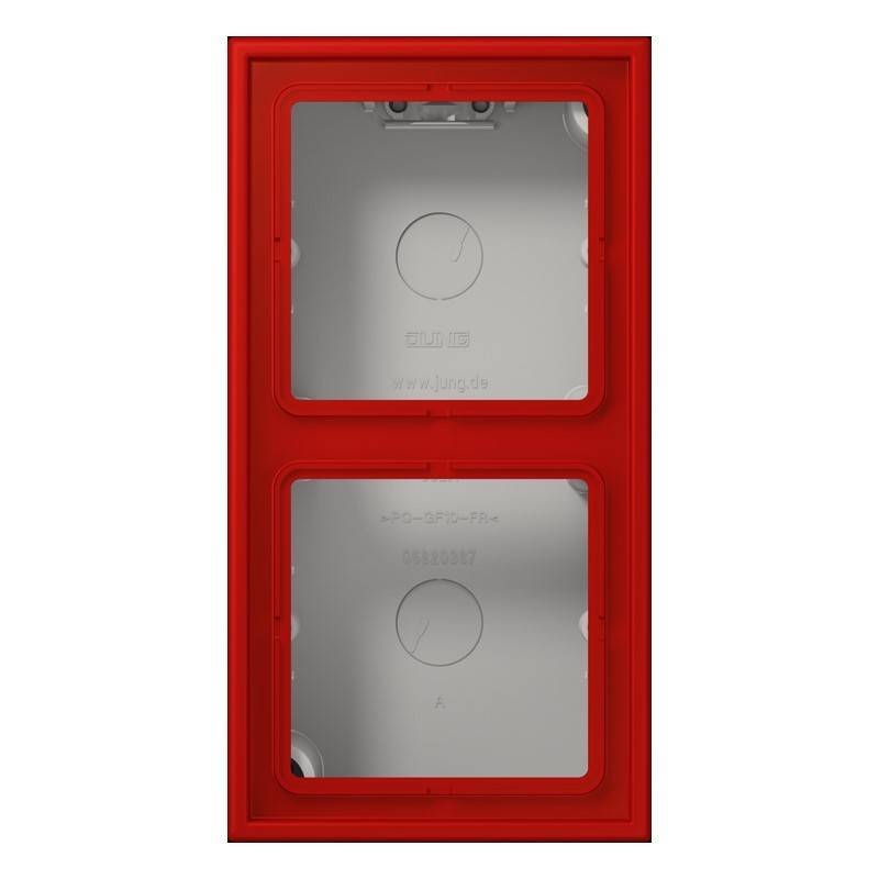 Jung Aufputz-Kappe 2fach LC 582 A 227