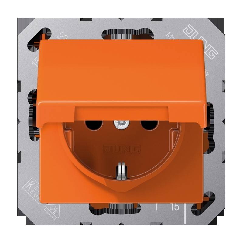 Jung SCHUKO-Steckdose, 16 A 250 AS 1521 BFKL O