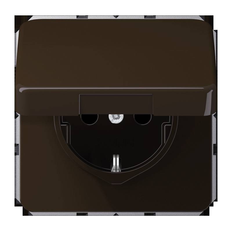 Jung SCHUKO-Steckdose, 16 A 250 CD 1521 BFKL BR