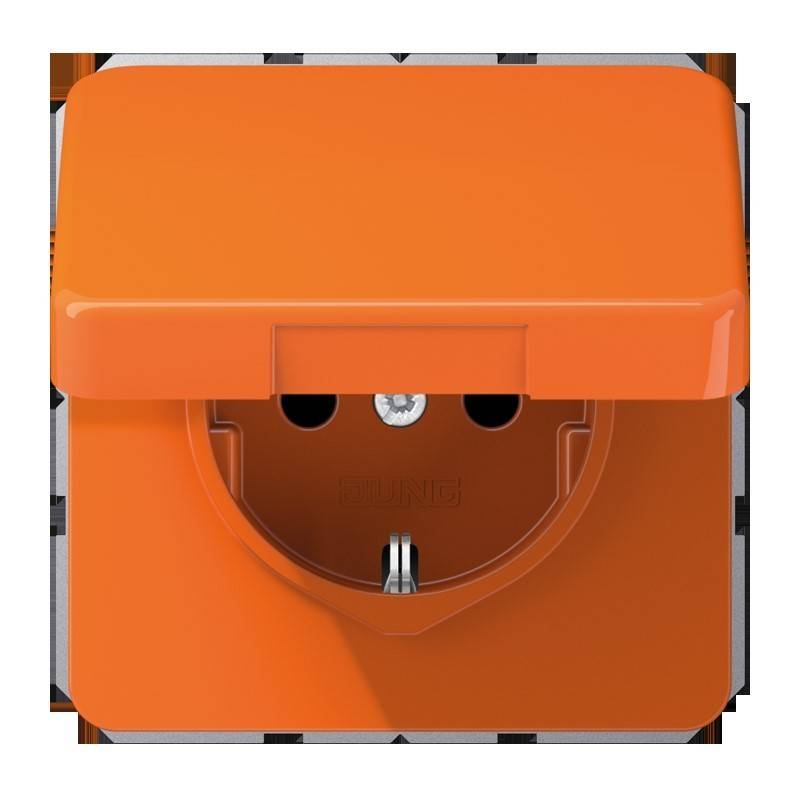 Jung SCHUKO-Steckdose, 16 A 250 CD 1521 BFKL O