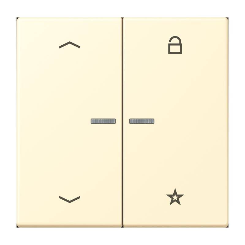 Jung eNet Taster Universal 1f. FM LC 1701 P 201