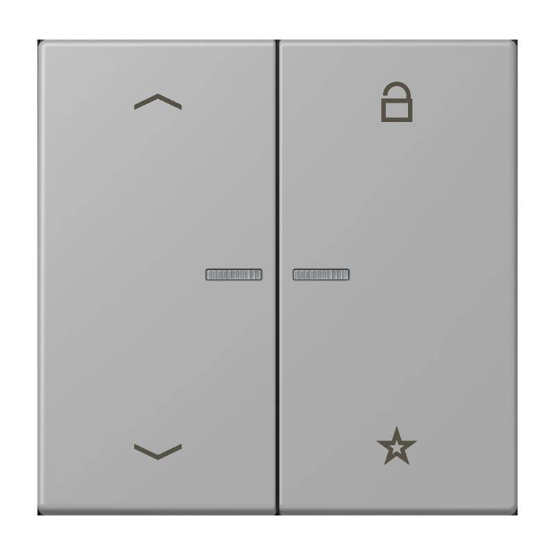 Jung eNet Taster Universal 1f. FM LC 1701 P 204