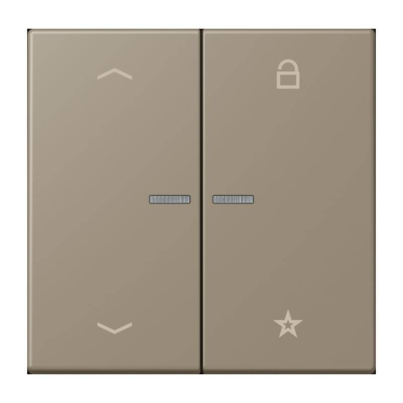 Jung eNet Taster Universal 1f. FM LC 1701 P 242