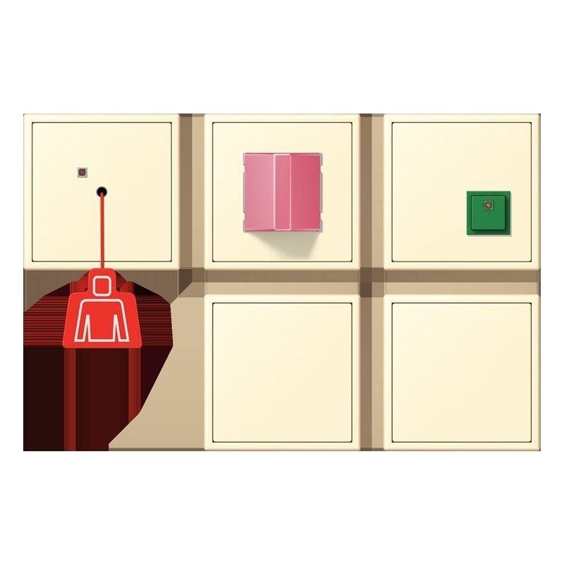 Jung Notrufset mit USV NRS LC 0834-2 201