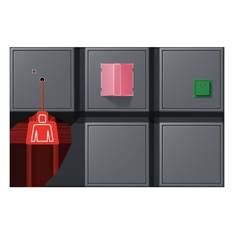 Jung Notrufset mit USV NRS LC 0834-2 202