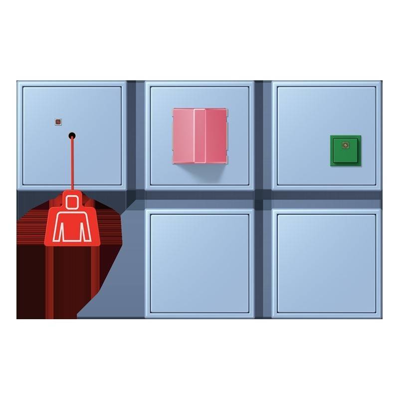 Jung Notrufset mit USV NRS LC 0834-2 207