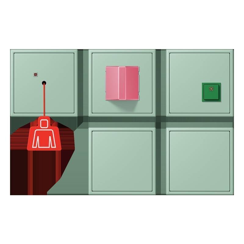 Jung Notrufset mit USV NRS LC 0834-2 217