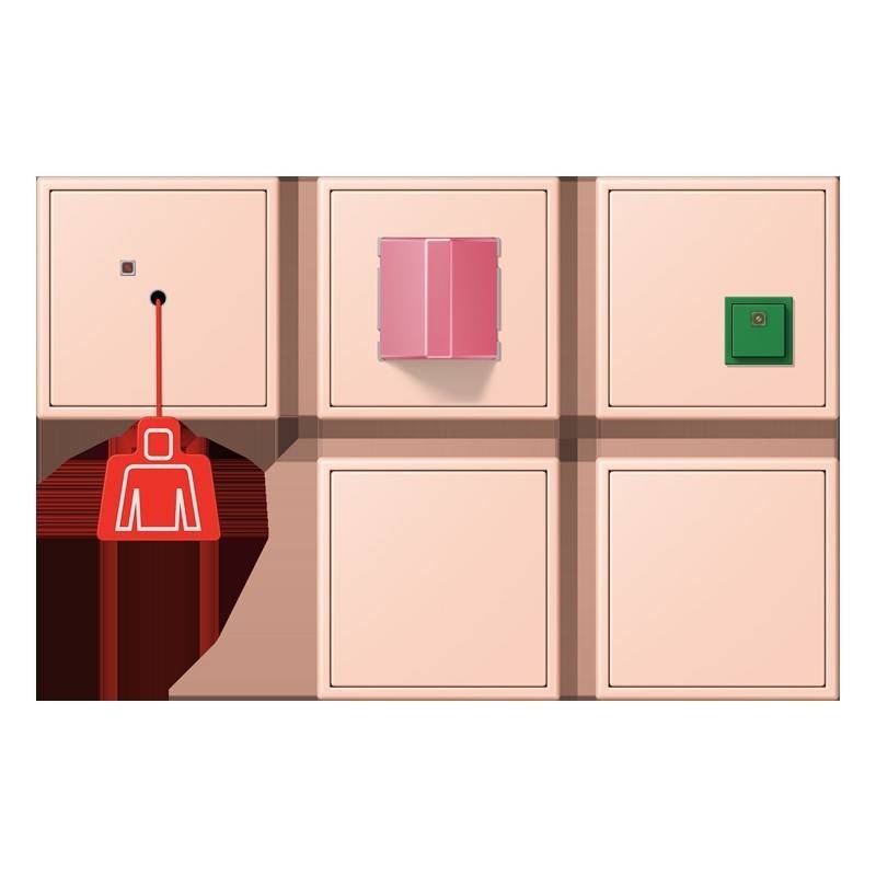 Jung Notrufset mit USV NRS LC 0834-2 234