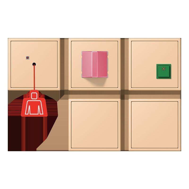 Jung Notrufset mit USV NRS LC 0834-2 237