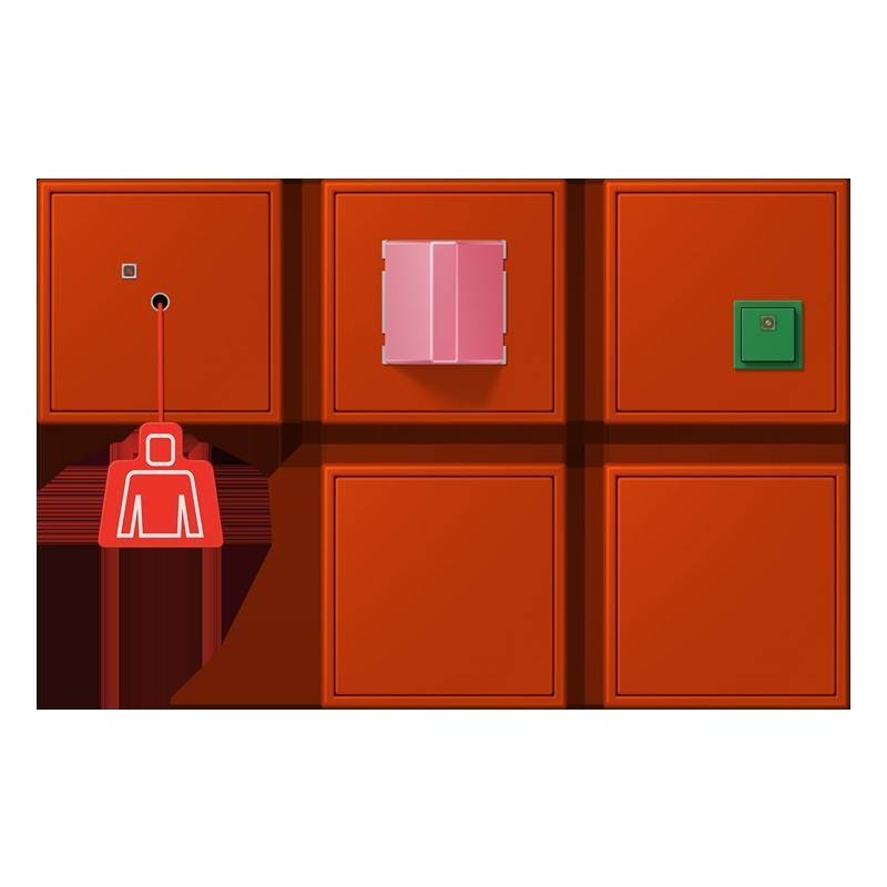 Jung Notrufset mit USV NRS LC 0834-2 244