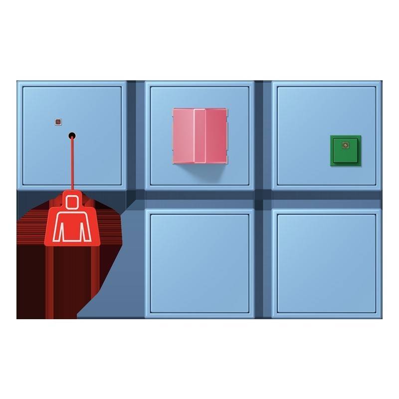 Jung Notrufset mit USV NRS LC 0834-2 256