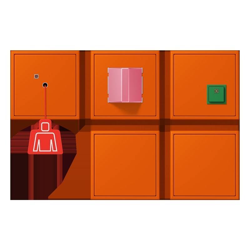 Jung Notrufset mit USV NRS LC 0834-2 260