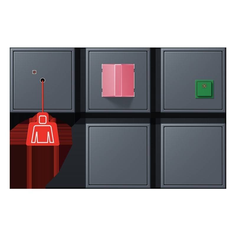 Jung Notrufset mit USV NRS LC 0834-2 262