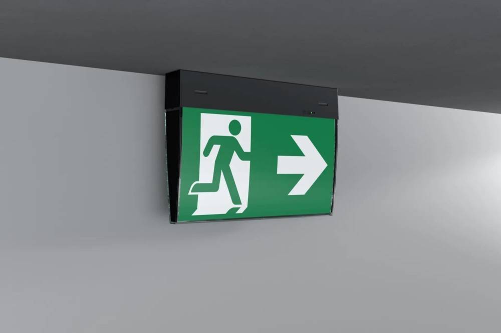 RP-Technik LED-Rettungszeichenleuchte KMUK403SC-SW