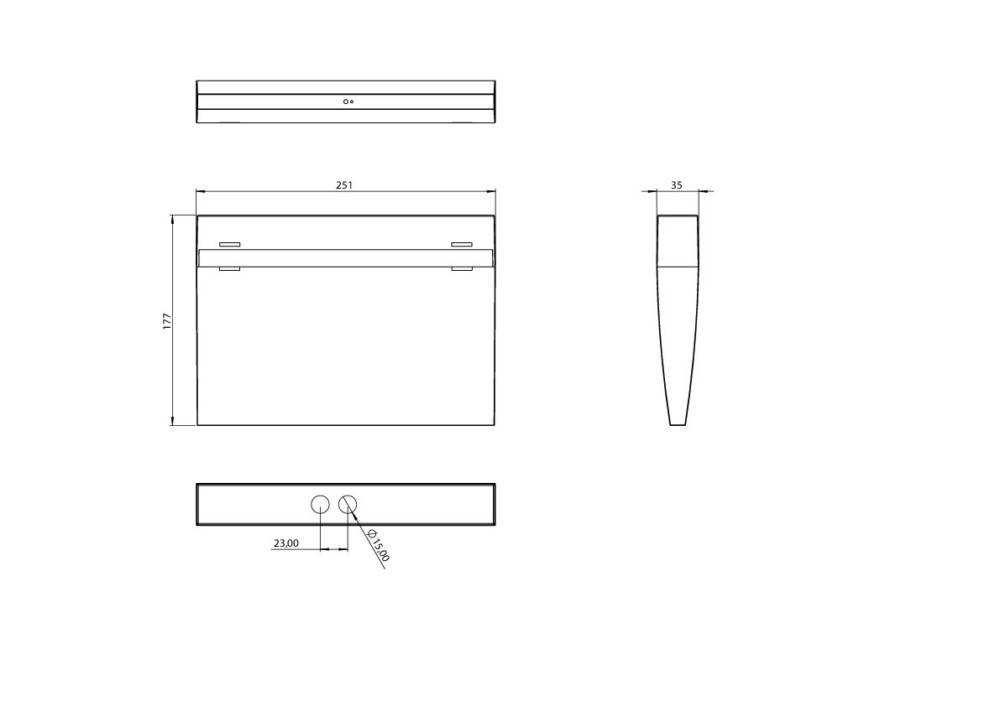 RP-Technik LED-Rettungszeichenleuchte KMUK403SC-SW