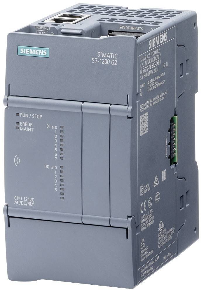 Siemens Dig.Industr. CPU 1212C, DC/DC/RLY, 6ES7212-1HG50-0XB0
