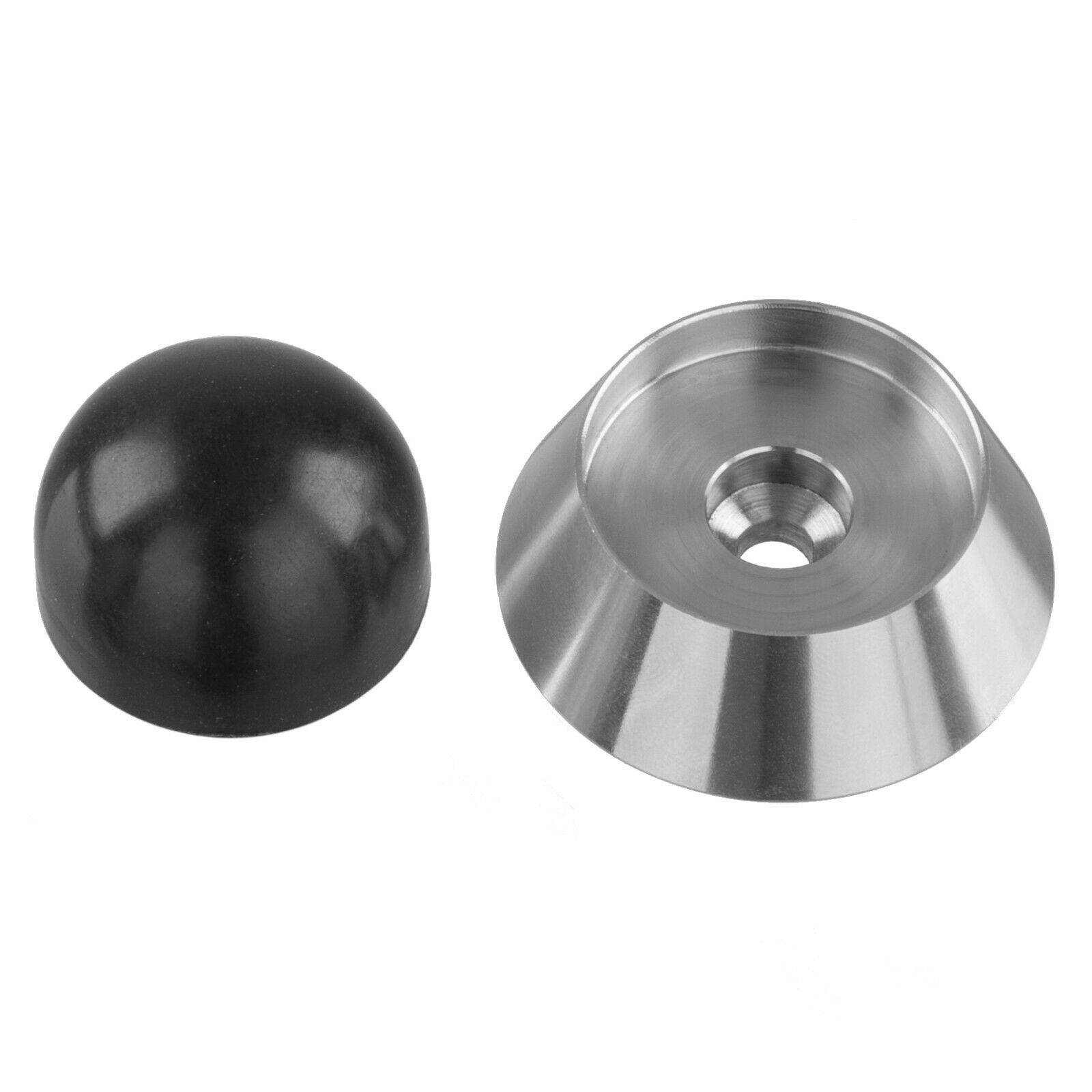 Türstopper Ø40x30mm Edelstahl Türpuffer Wandstopper Wandpuffer massiv