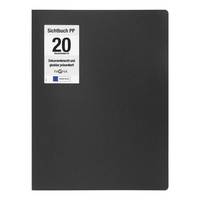 Pagna Office Sichtbuch DIN A4 20 Hüllen schwarz