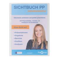 Pagna Office Sichtbuch DIN A4 20 Hüllen transparent