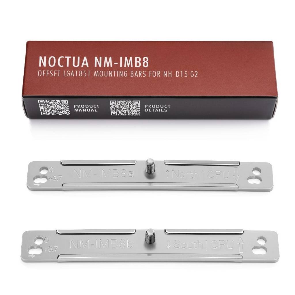 Noctua NM-IMB8 versetzte LGA1851-Montagebrücke