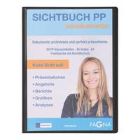 Pagna Office Sichtbuch DIN A4 20 Hüllen schwarz