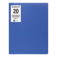 Pagna Office Sichtbuch DIN A4 20 Hüllen blau