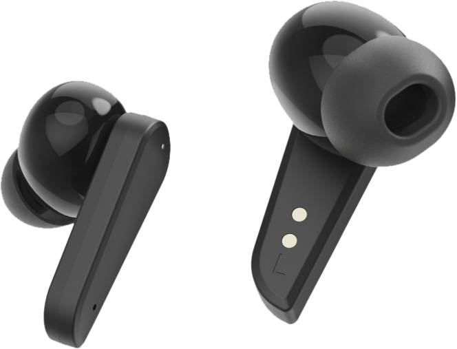 HAMA Kabellose Kopfhörer, Spirit Pocket II, ENC, App, In-Ear, Schwarz